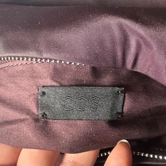 COS Brown Drawstring Crossbody Bag - Picture 2 of 4